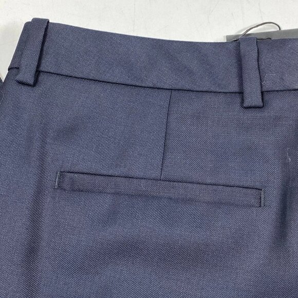 The Kooples Women’s Straight-Fit Wool Suit Pants – Navy Blue – Size 6 - Picture 2 of 9